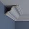 Ekena Millwork 5"H x 7 1/2"P x 9 3/8"F x 94 1/2"L Niobe Smooth Crown Moulding MLD05X07X09NI - alternate 5